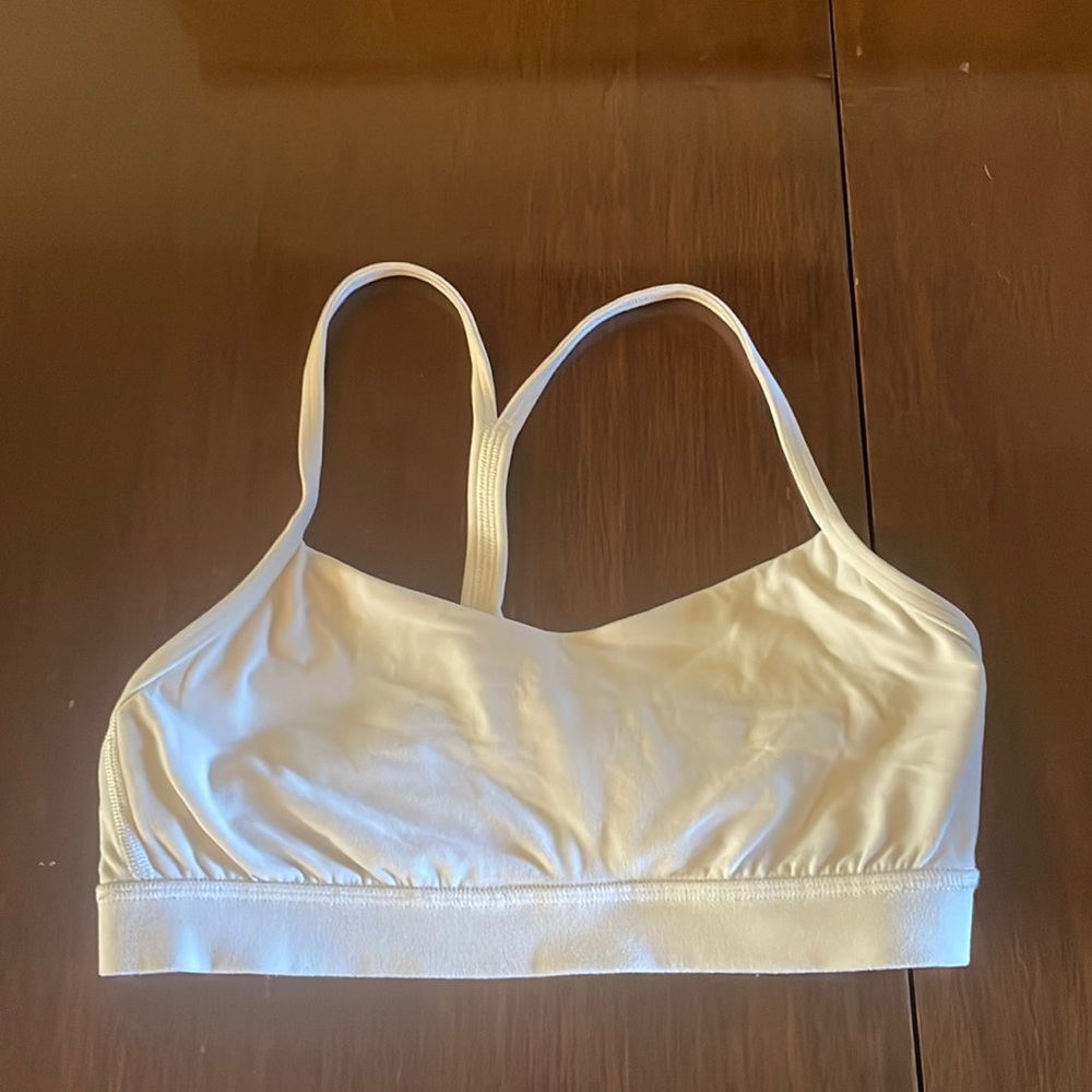 Lululemon sports bra- white